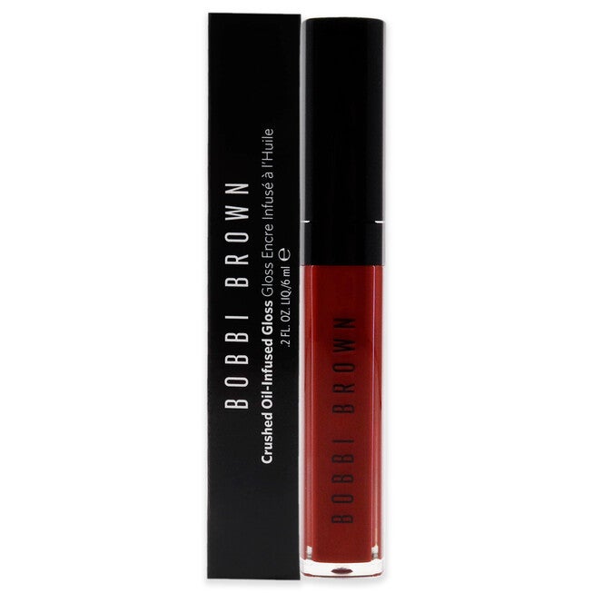 Crushed Oil-Infused Gloss - Rock and Red by Bobbi Brown for Women - 0.2 oz Lip Gloss, See Description, hi-res image number 0