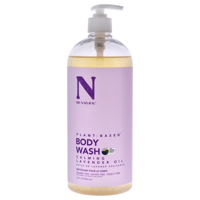 Calming Oil Body Wash - Lavender by Dr. Natural for Unisex - 32 oz Body Wash, See Description, hi-res image number 0