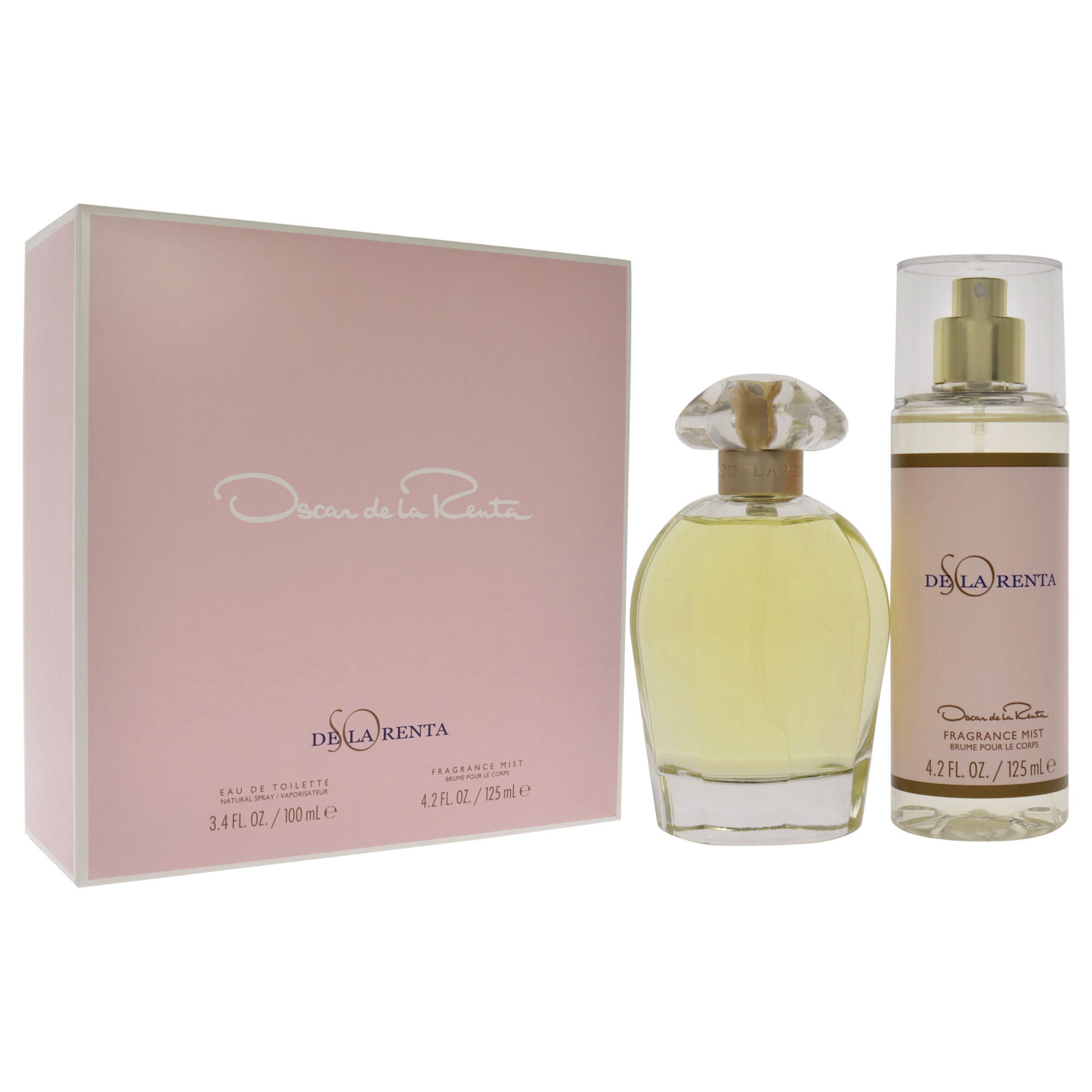 So de la Renta by Oscar De La Renta for Women - 2 Pc Gift Set 3.4oz EDT Spray, 4.2oz Fragrance Mist, See Description, alternate image number 2