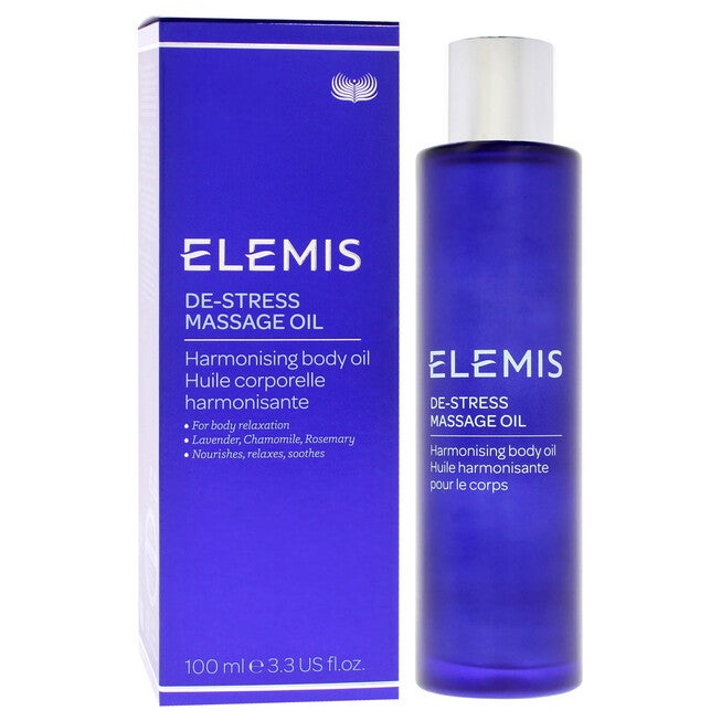 De-Stress Massage Oil by Elemis for Unisex - 3.3 oz Body Oil, NA, alternate image number null