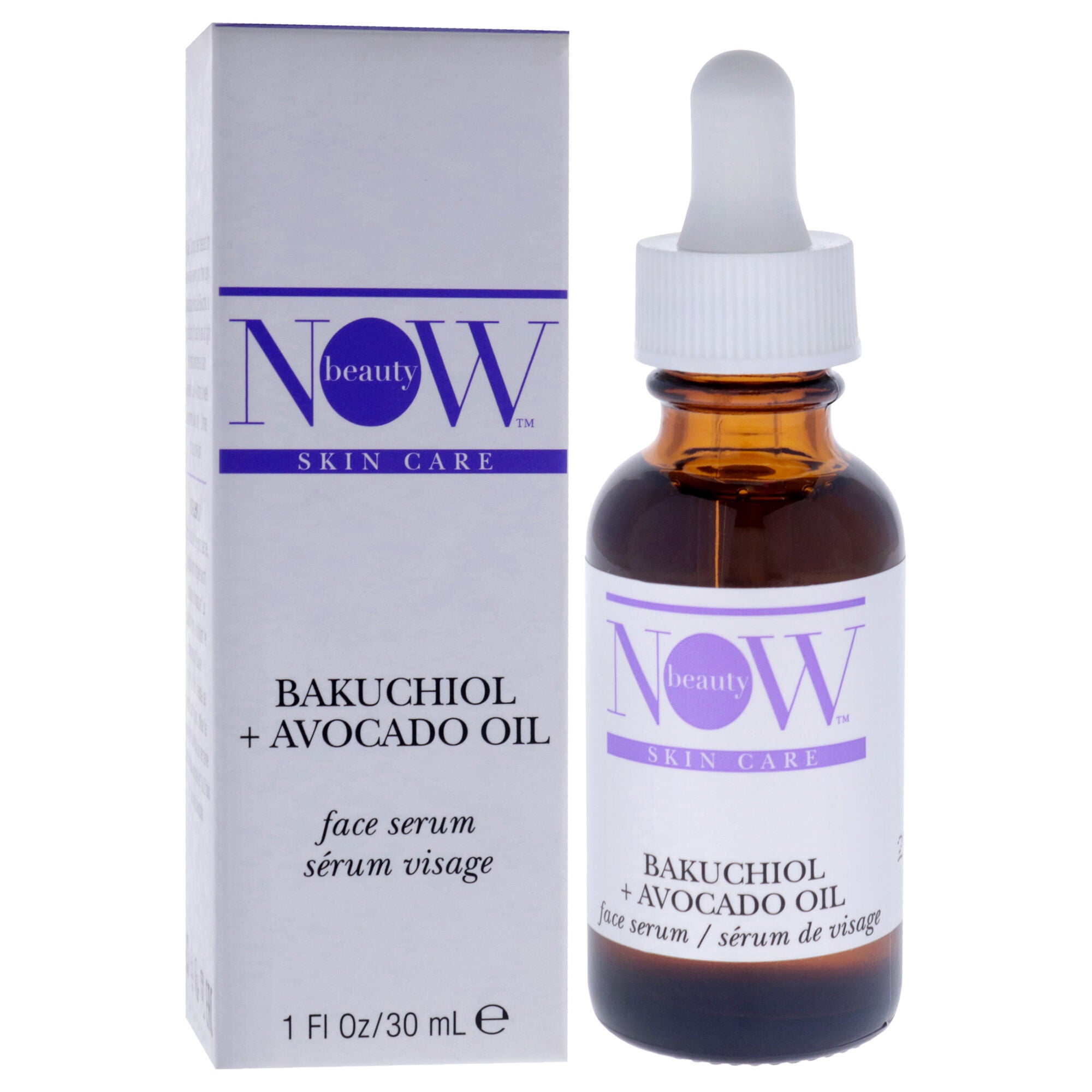 Bakuchiol Plus Avocado Oil Serum by NOW Beauty for Unisex - 1 oz Serum, See Description, alternate image number 1