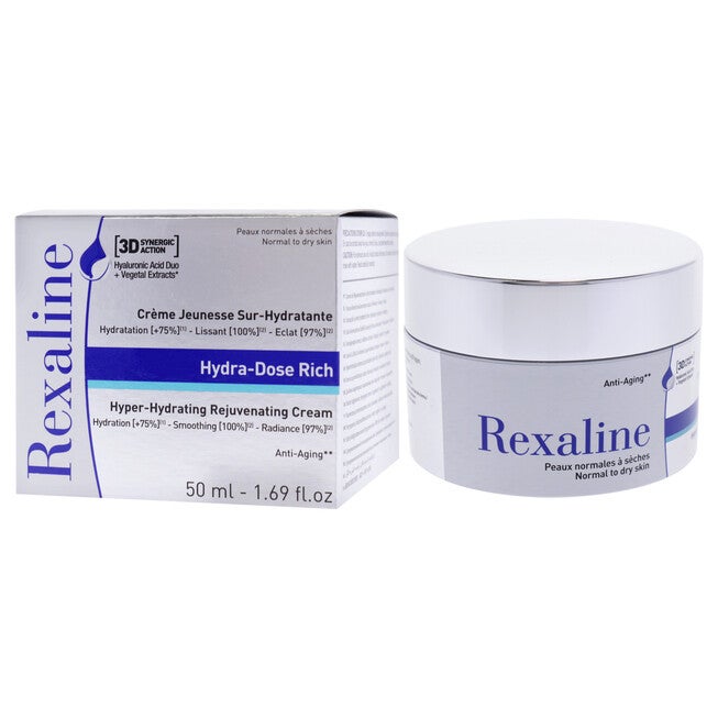 Hydra-Dose Hyper-Hydrating Anti-Wrinkle Rich Cream by Rexaline for Women - 1.69 oz Cream, See Description, alternate image number 3