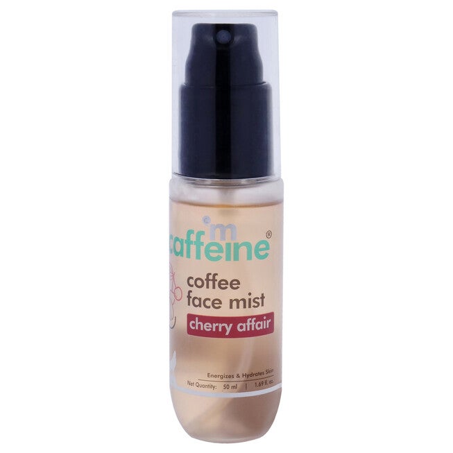 Coffee Face Mist - Cherry Affair - Energizes and Hydrates Skin by mCaffeine for Unisex - 1.69 oz Mist, See Description, hi-res image number 0