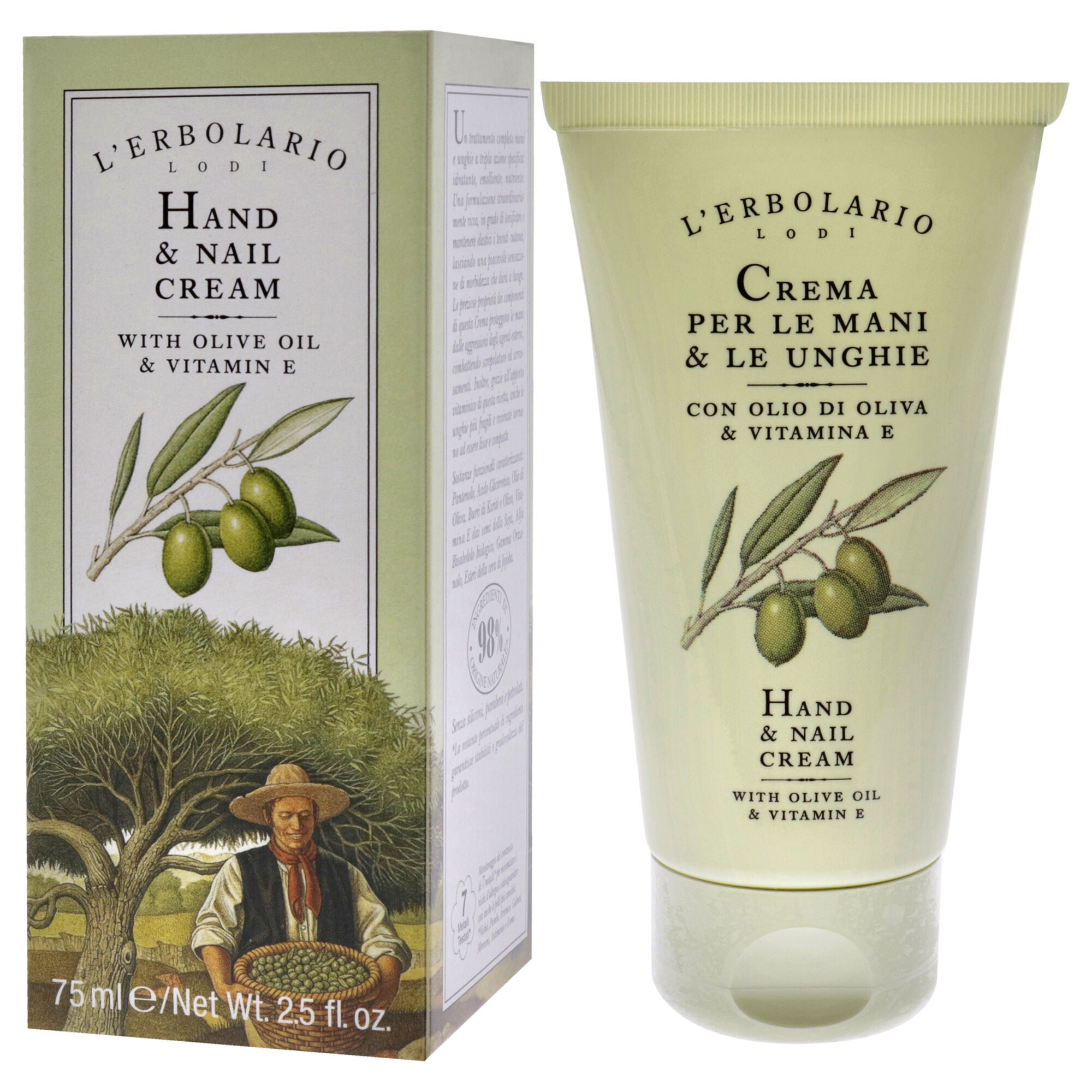 Hand and Nail Cream by LErbolario for Unisex - 2.5 oz Cream, , alternate image number 7