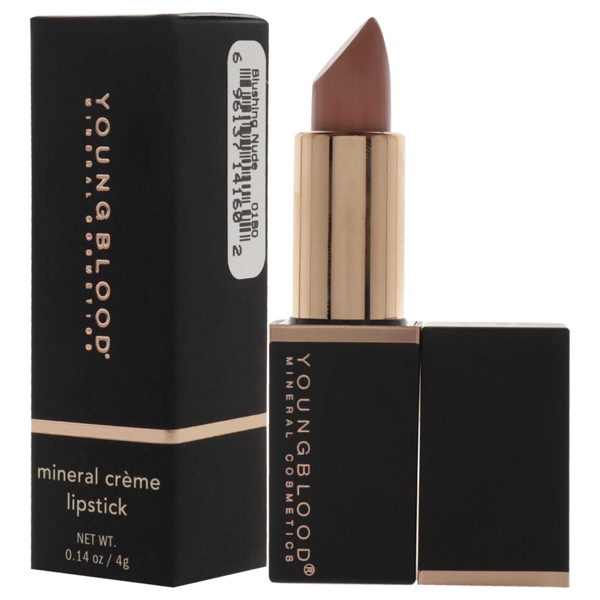 Mineral Creme Lipstick - Blushin Nude by Youngblood for Women - 0.14 oz Lipstick, , alternate image number 8