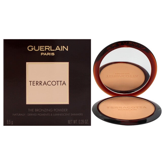 The Bronzing Powder 96 Percent Naturally - 3 Medium Warm by Guerlain for Women - 0.29 oz Powder, See Description, hi-res image number 0