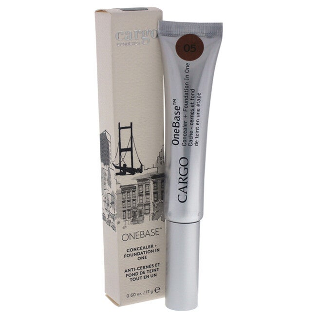 Onebase Concealer Plus Foundation - 05 Dark with Neutral Undertone by Cargo for Women - 0.6 oz Makeup, See Description, hi-res image number 0
