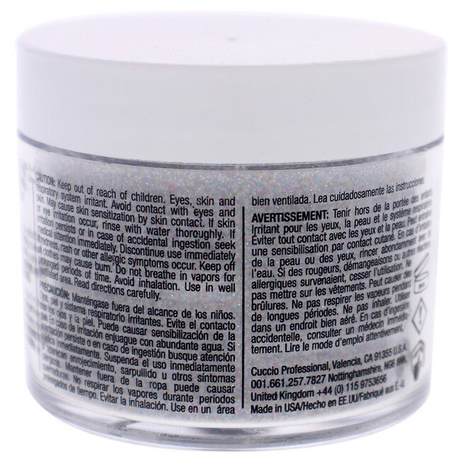 Pro Powder Polish Nail Colour Dip System - Multi Color Glitter by Cuccio Colour for Women - 1.6 oz Nail Powder, See Description, alternate image number 2