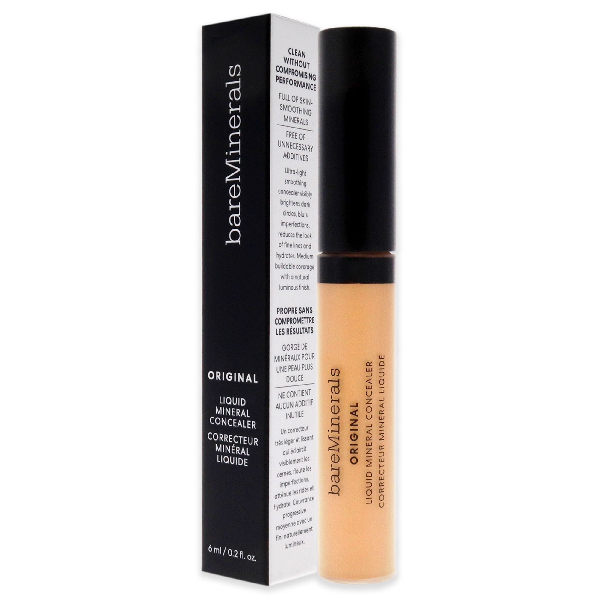 Original Liquid Mineral Concealer - 2.5W Light Medium by bareMinerals for Women - 0.2 oz Concealer, See Description, alternate image number 3