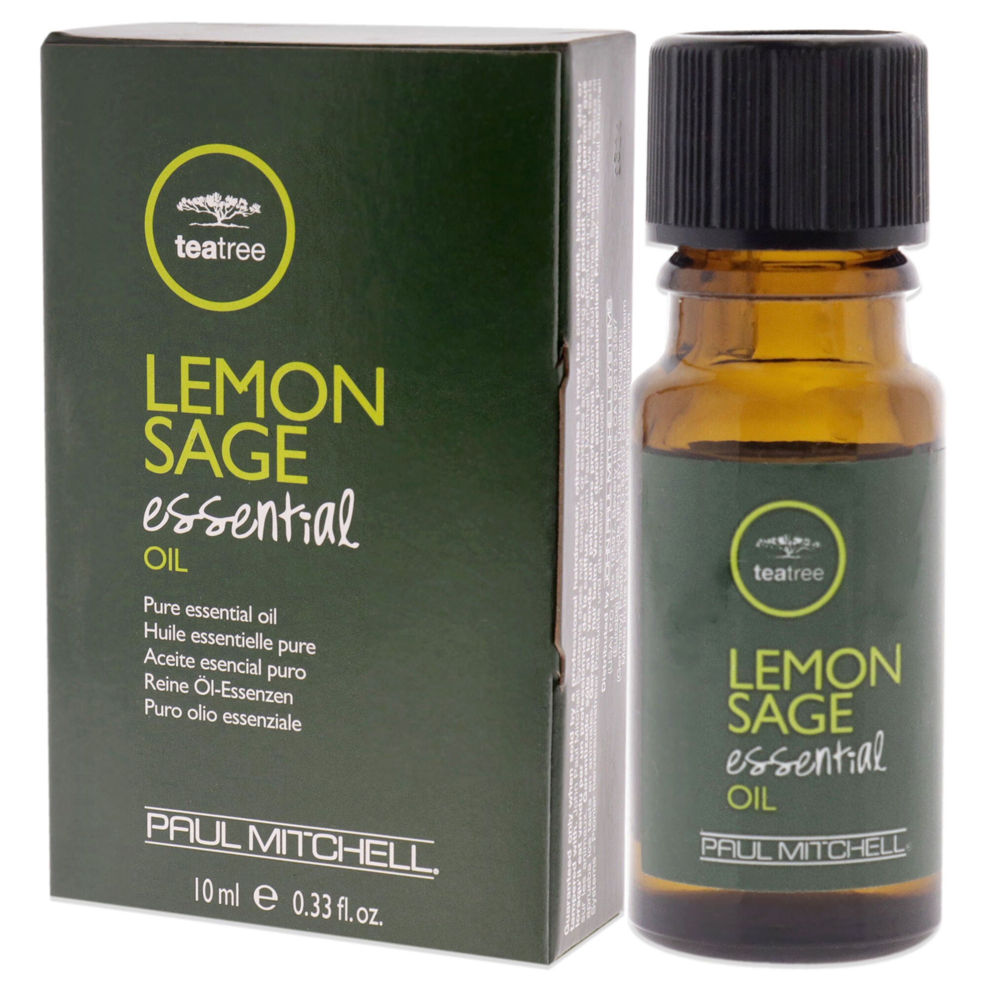 Tea Tree Essential Oil - Lemon Sage by Paul Mitchell for Unisex - 0.33 oz Oil, See Description, alternate image number 3