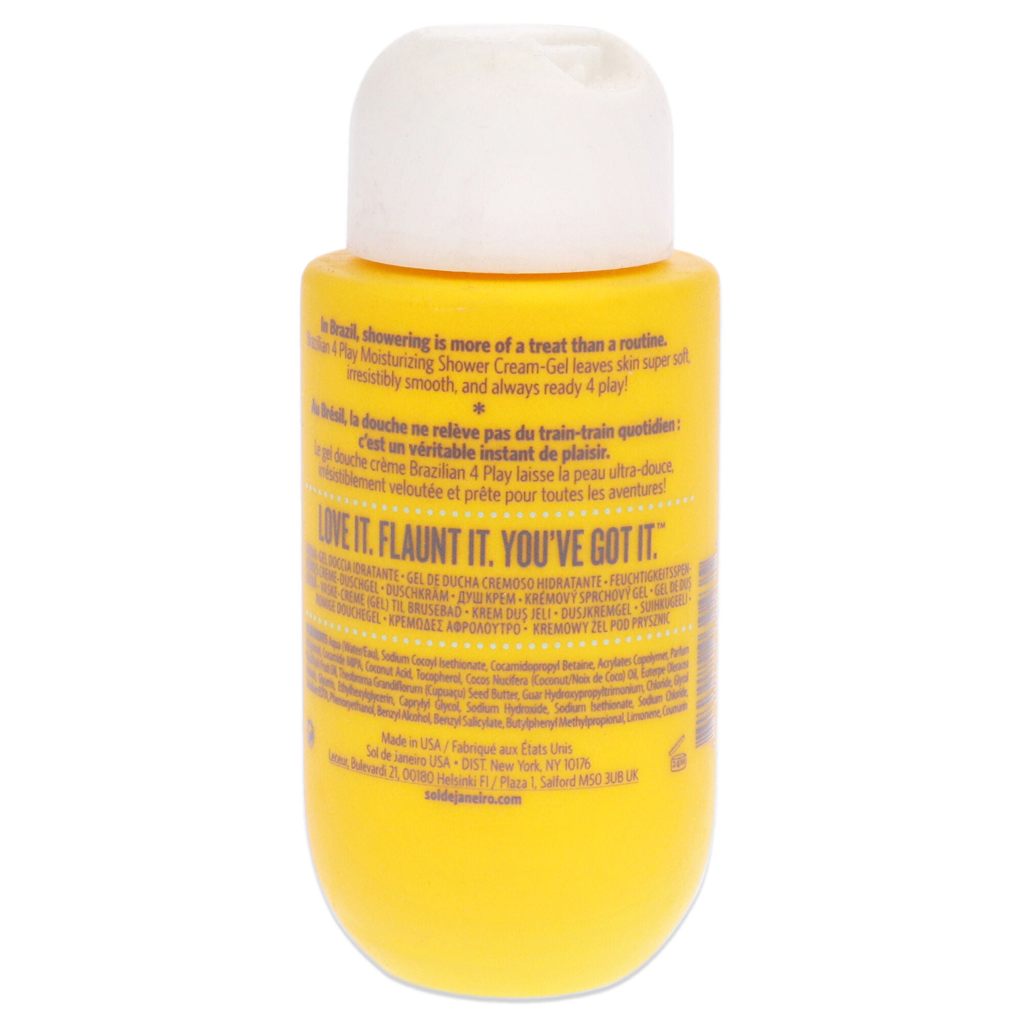 Brazilian 4 Play Moisturizing Shower Cream Gel by Sol de Janeiro for Unisex - 3 oz Shower Gel, , alternate image number 1