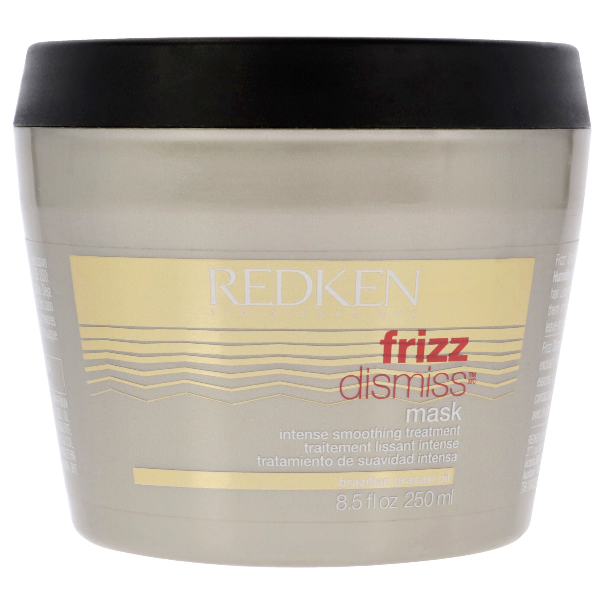 Frizz Dismiss Mask Intense Smoothing Treatment by Redken for Unisex - 8.5 oz Masque, See Description, hi-res image number 0