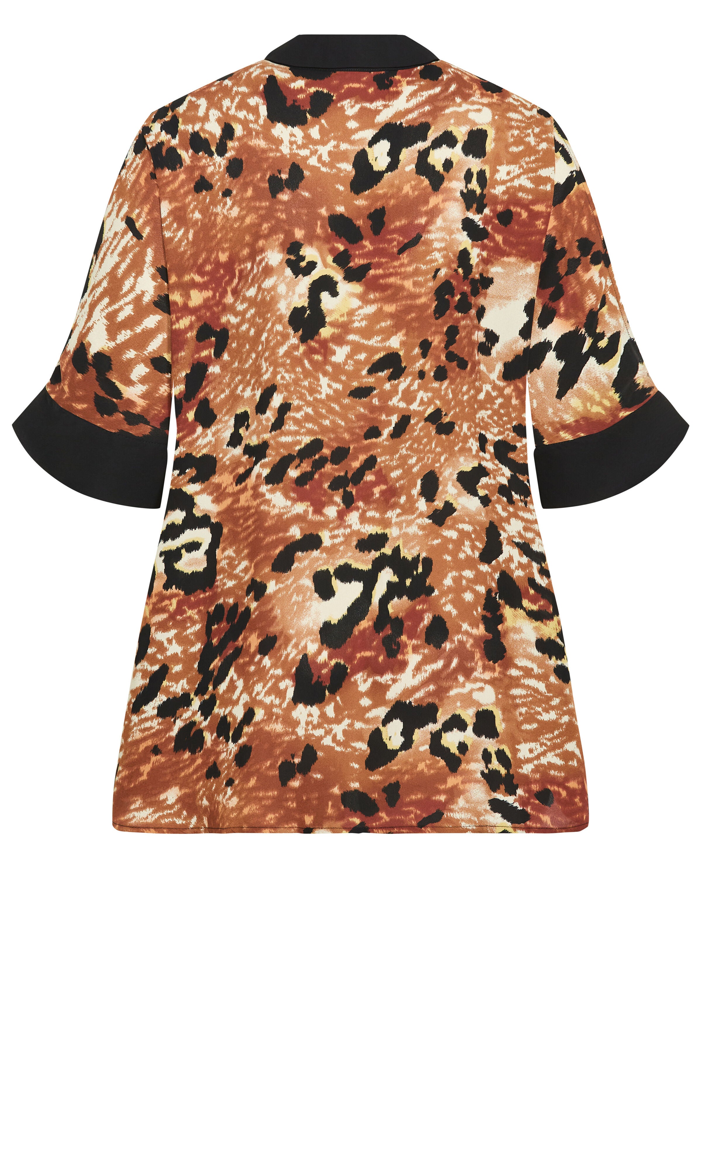 Presley Print Shirt - animal print, , alternate image number 5