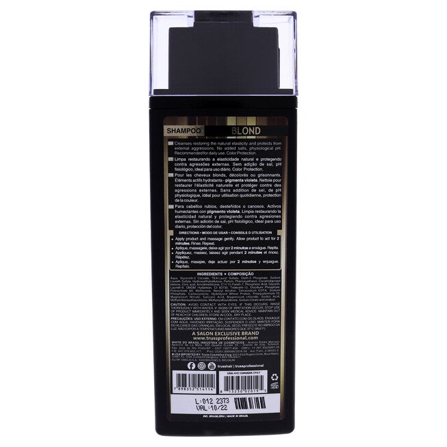 Blond Shampoo by Truss for Unisex - 10.14 oz Shampoo, See Description, alternate image number 2