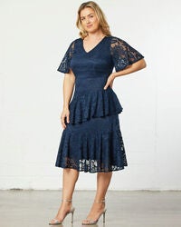 lillian embroidered cocktail dress product info and reviews Lillian Embroidered Cocktail Dress