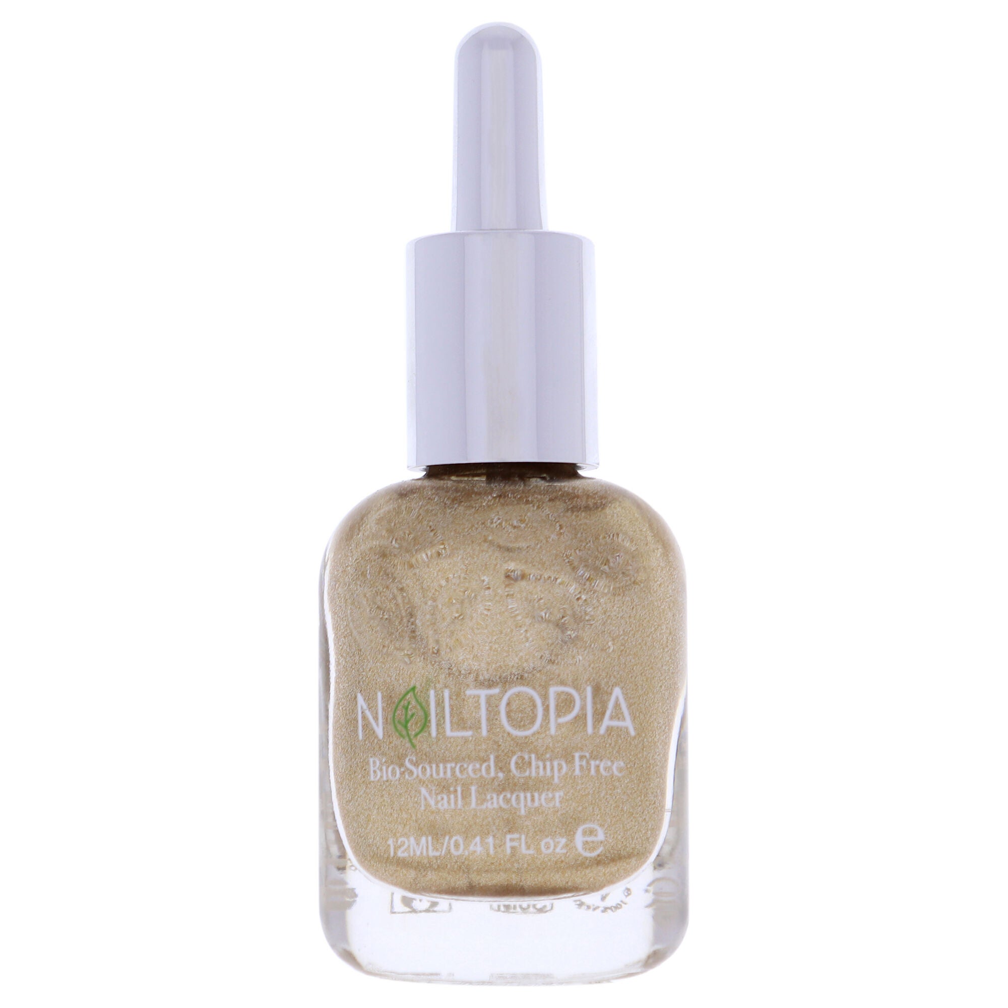 Bio-Sourced Chip Free Nail Lacquer - Liquid Gold by Nailtopia for Women - 0.41 oz Nail Polish