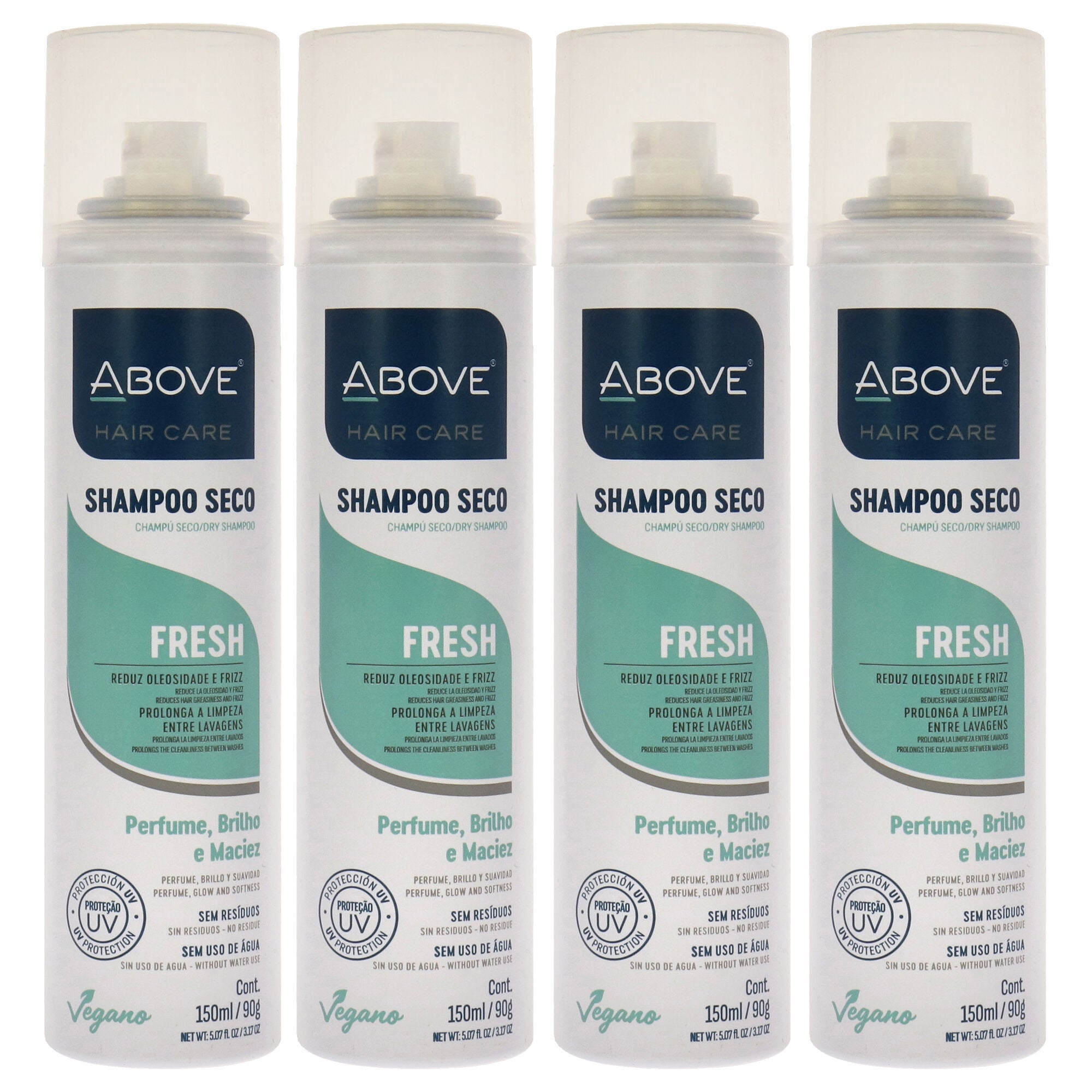 Dry Shampoo - Fresh by Above for Unisex - 3.17 oz Dry Shampoo - Pack of 4