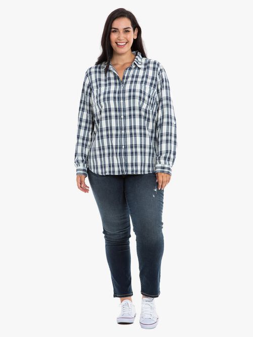 Plaid Western Shirt
