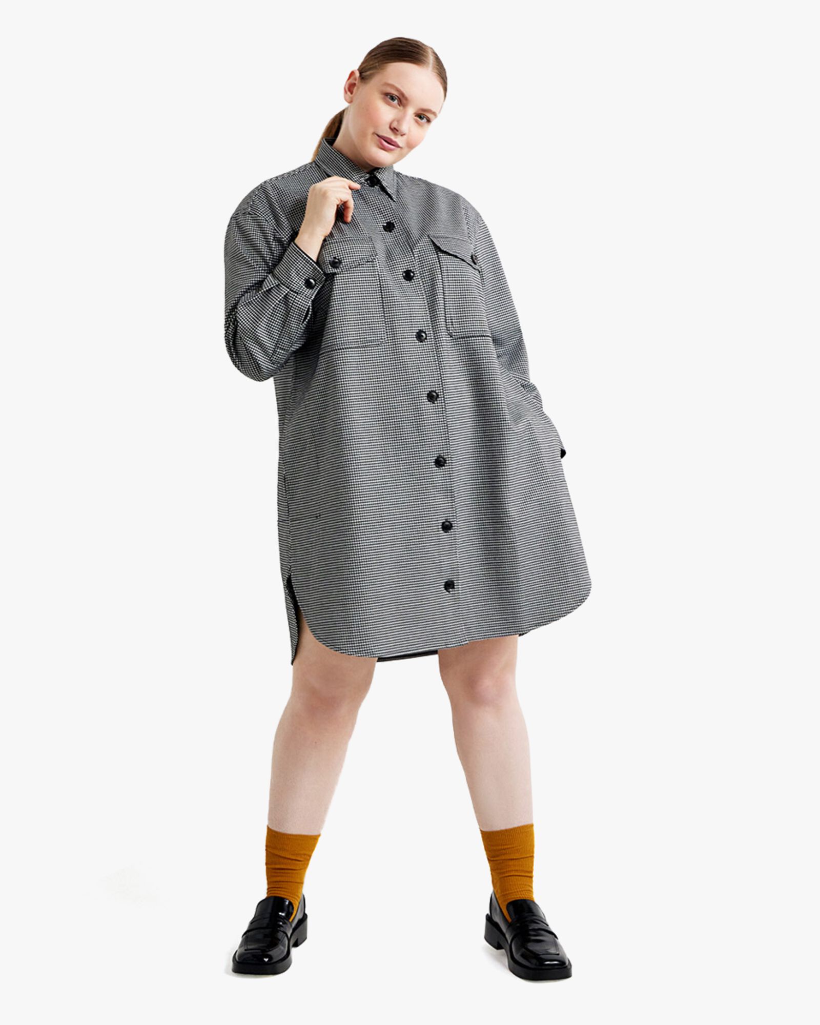 Houndstooth Shacket