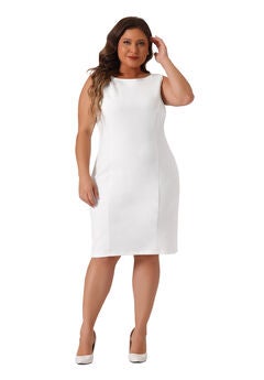 Elegant Plus-Size White Dresses | Dia & Co Elegant Plus-Size White Dresses | Dia & Co