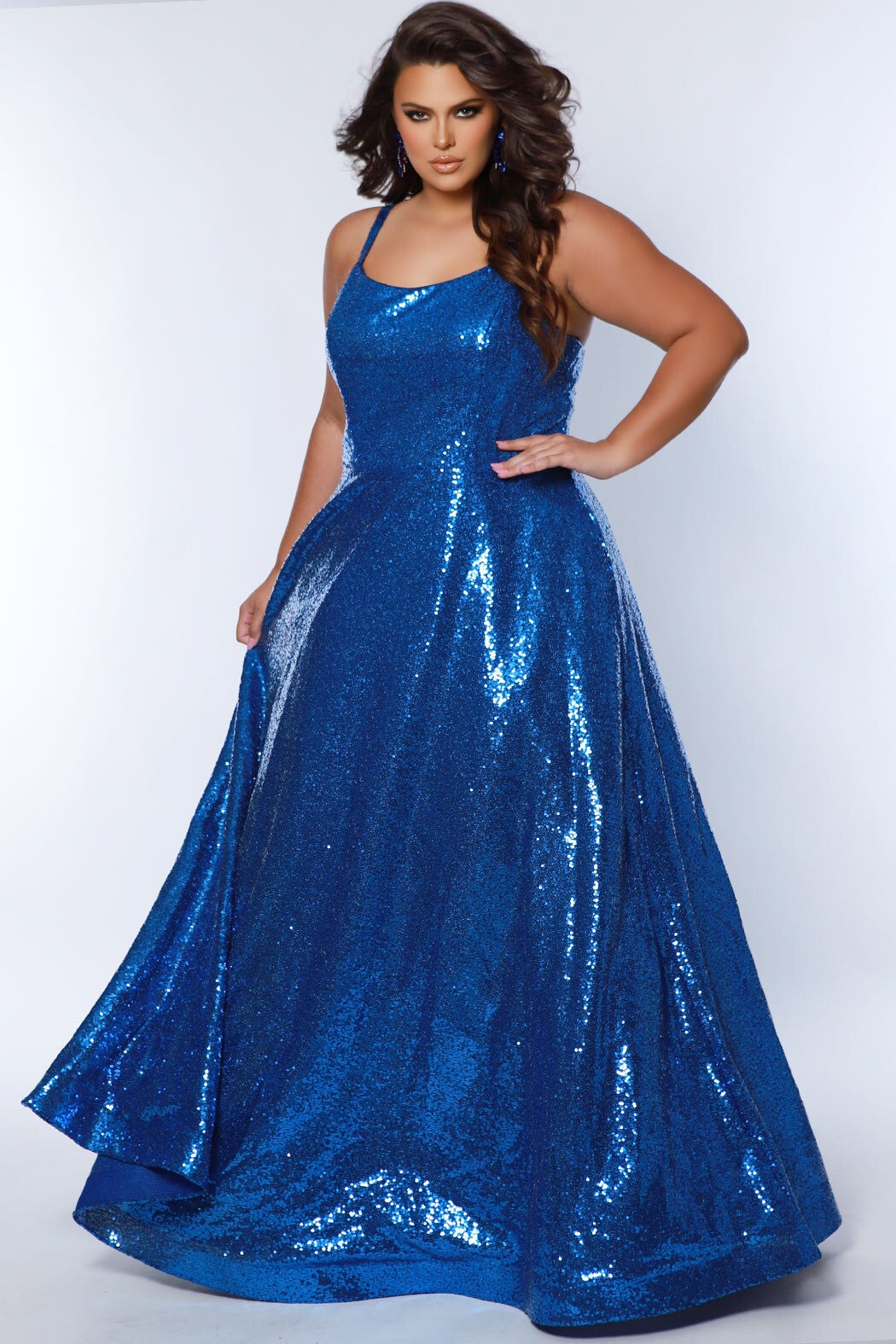 IT'S ALL IN THE ATTITUDE SEQUIN DRESS