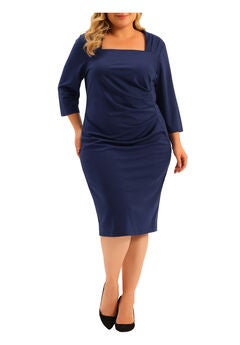 Plus Size Sheath Dresses | Tailored Styles in Sizes 1032 | DiaSHOP powered by Dia & Co | Dia & Co Plus Size Sheath Dresses | Tailored Styles in Sizes 1032 | DiaSHOP powered by Dia & Co | Dia & Co