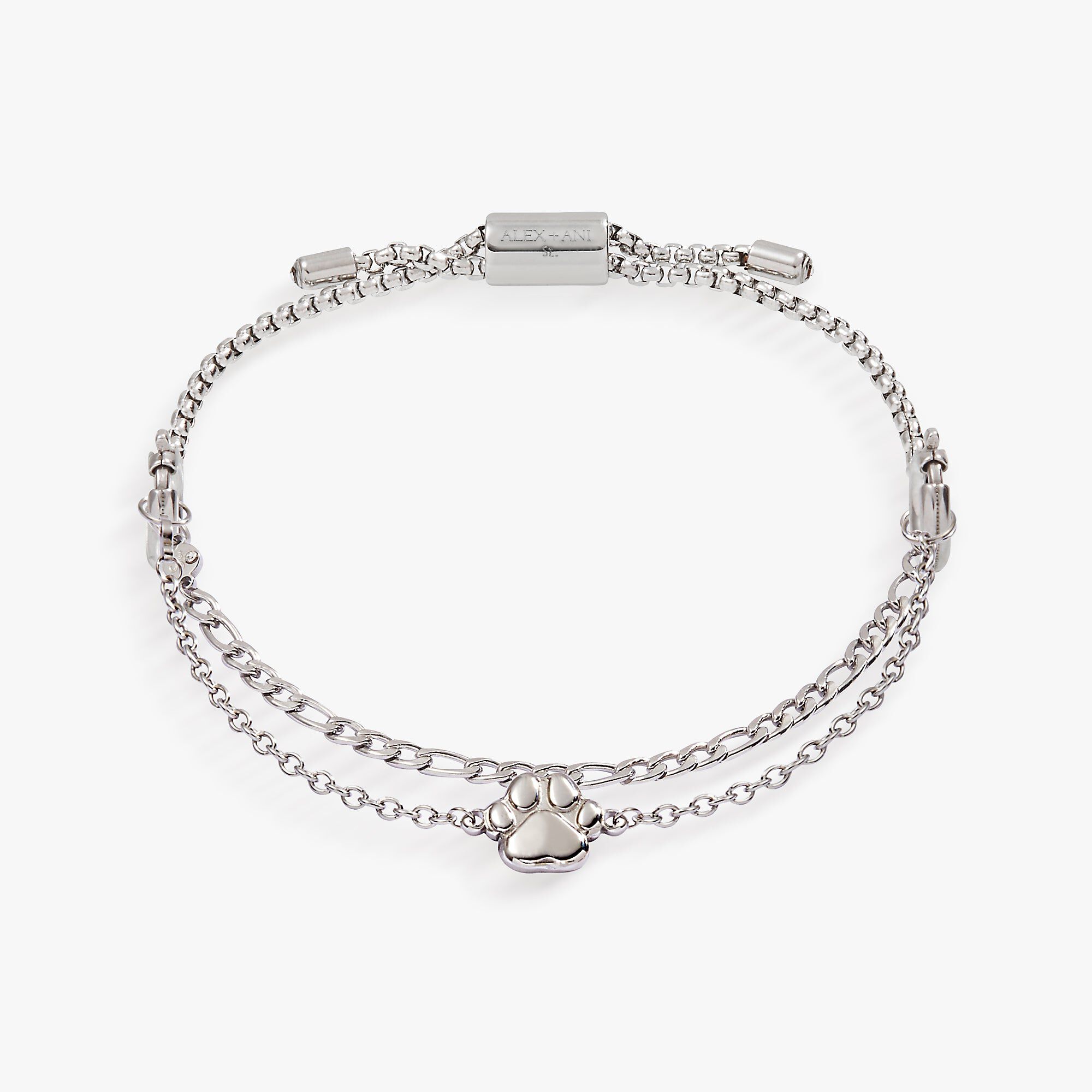 Paw Print Stranded Bracelet Set