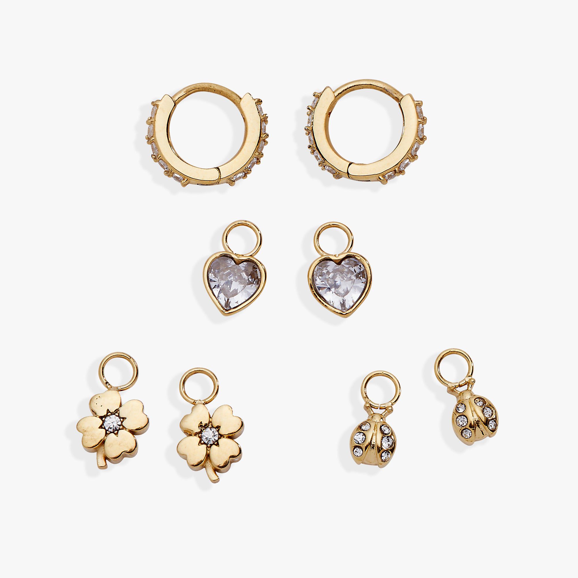 Love & Luck Mix & Match Earring Set of 4