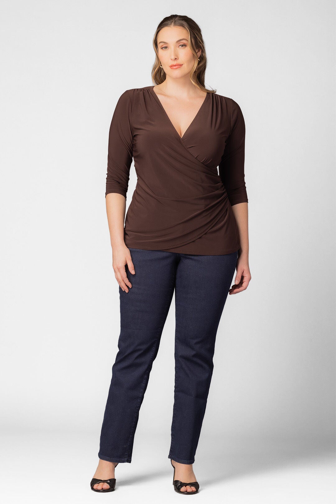 Femme Fatale Faux Wrap Top