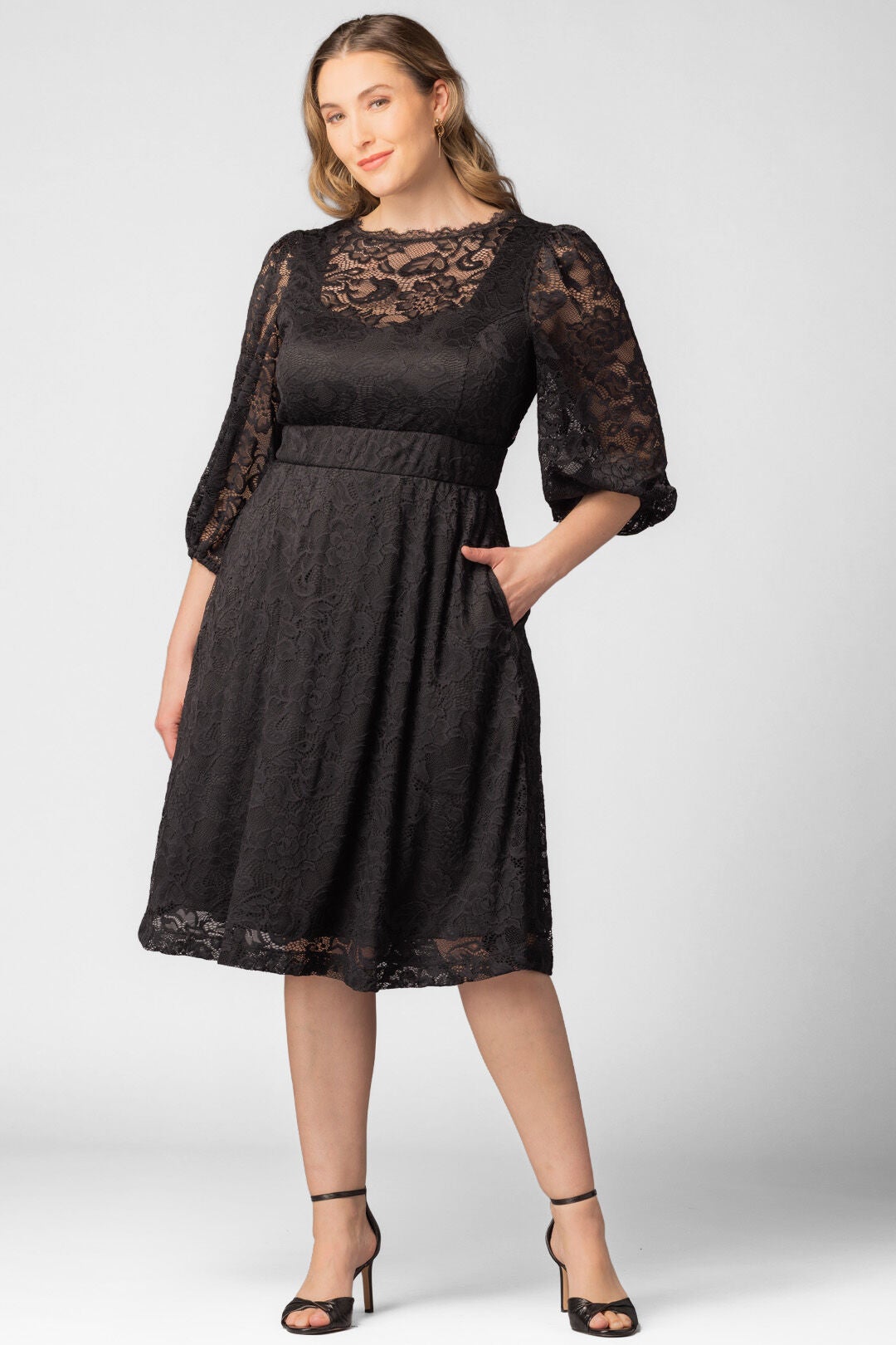 Hepburn Lace Cocktail Dress