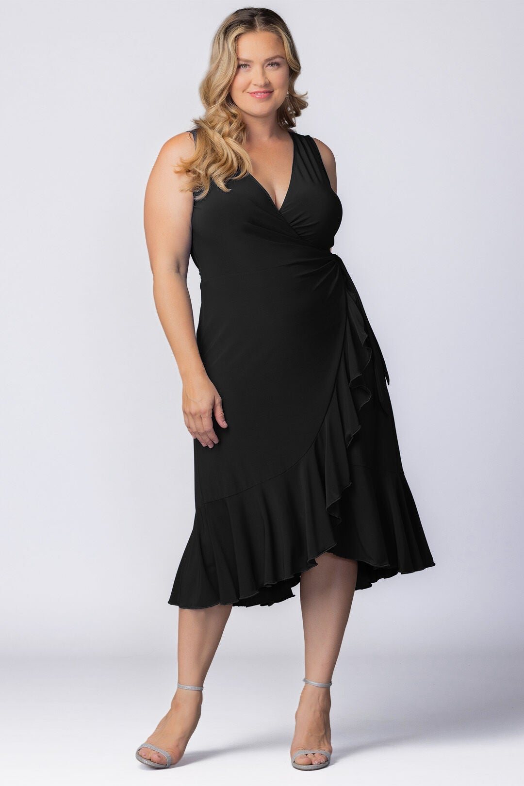 Laguna Sleeveless Wrap Dress