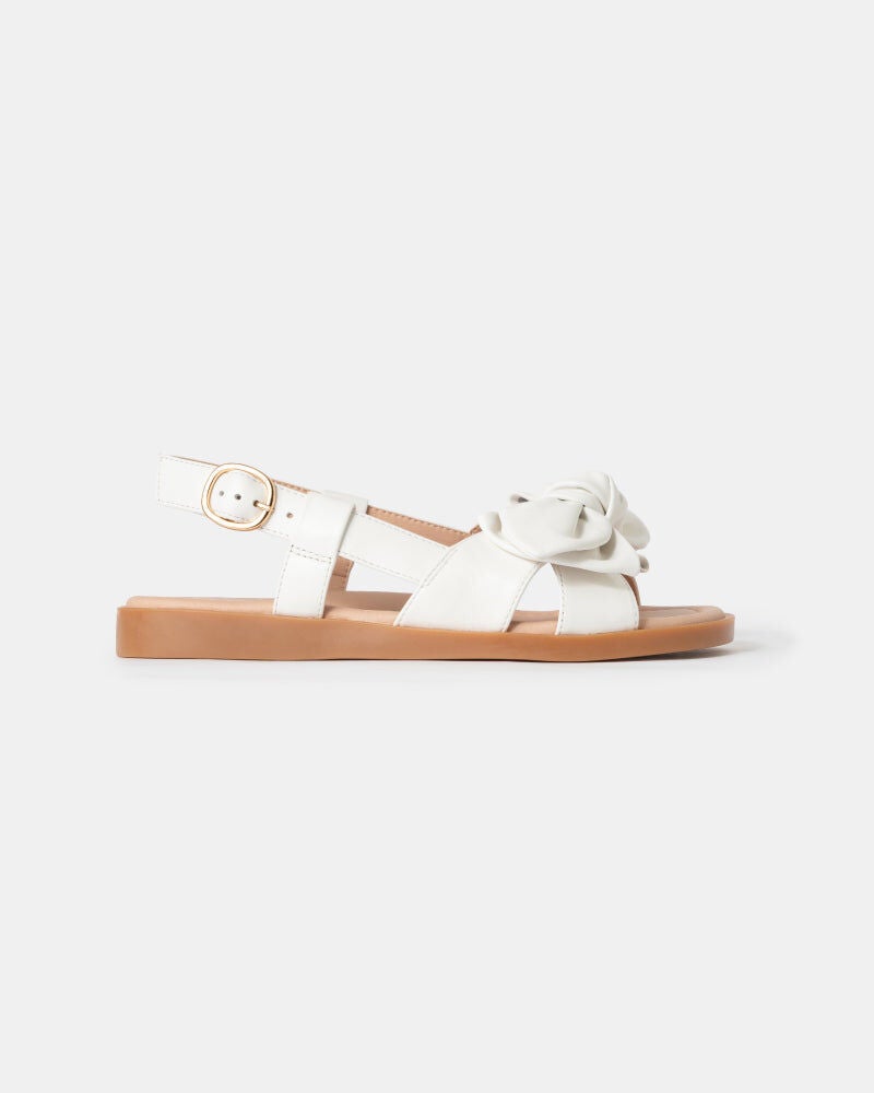 Palma Bow Mini-Wedge Slides
