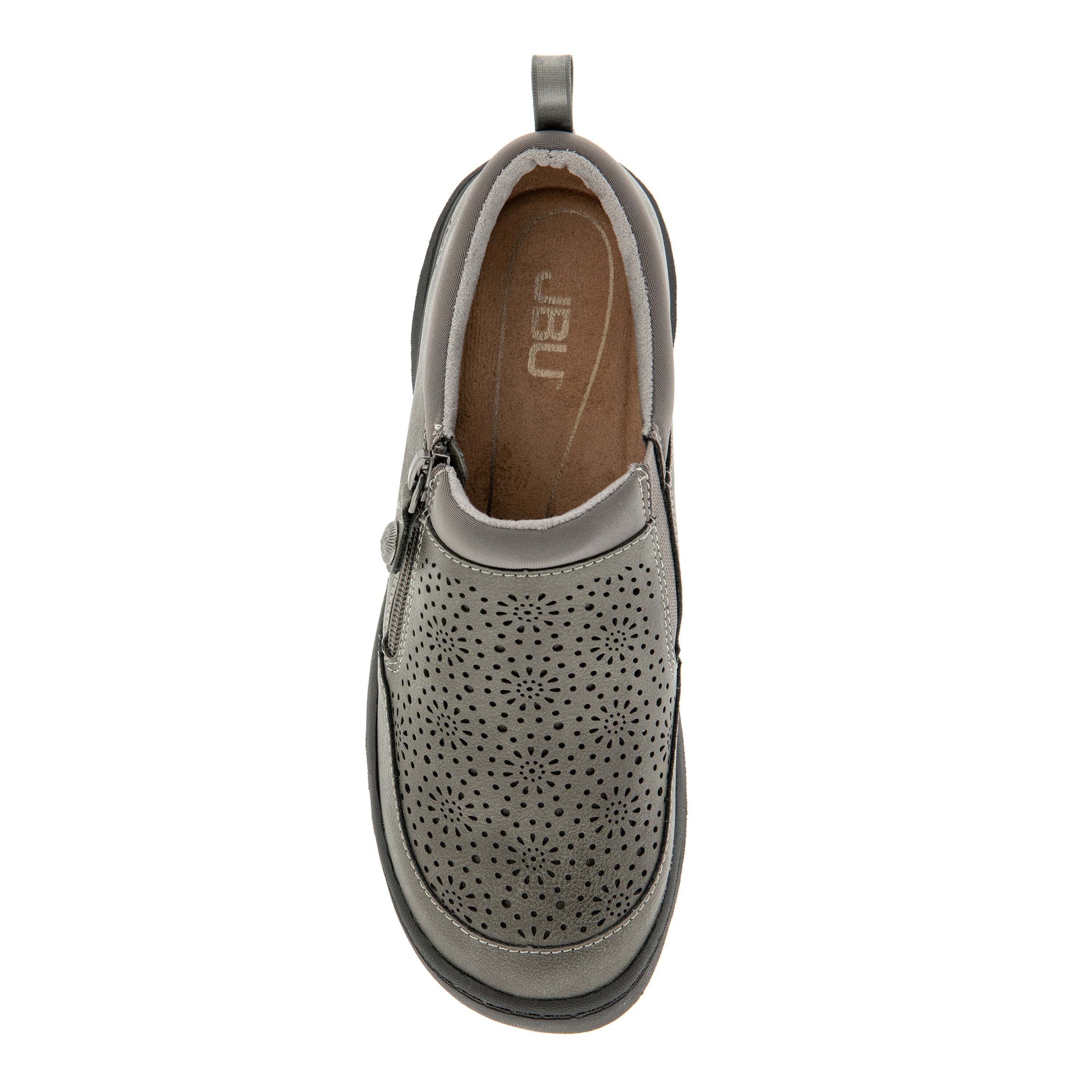 Avery Closed Casual Flat, GREY, alternate image number 4