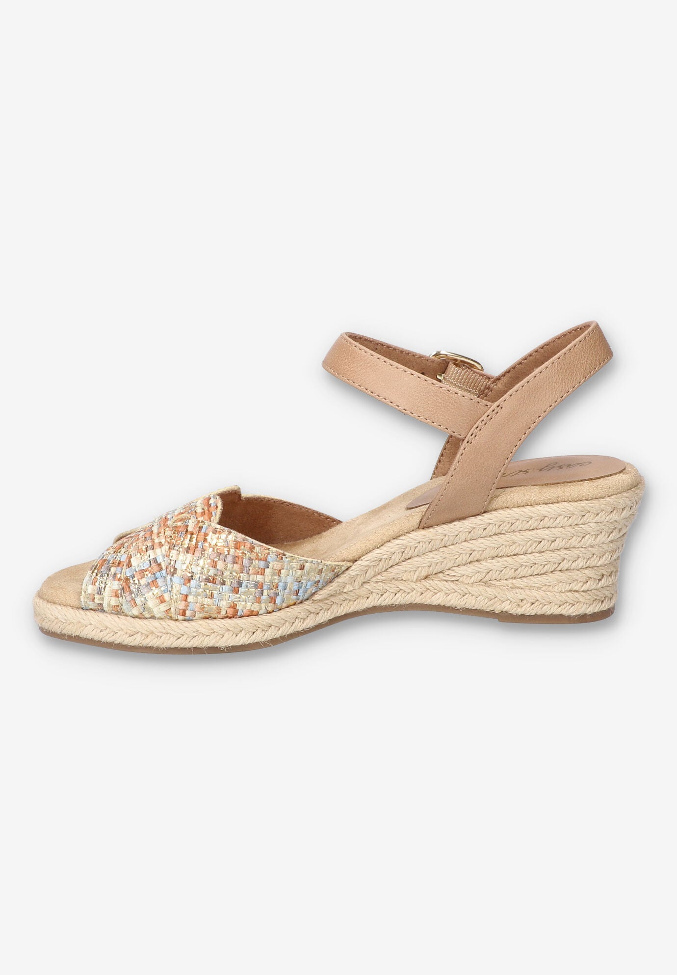 Miramar Espadrille Wedge Sandal, PASTEL MULTI WOVEN, alternate image number 4