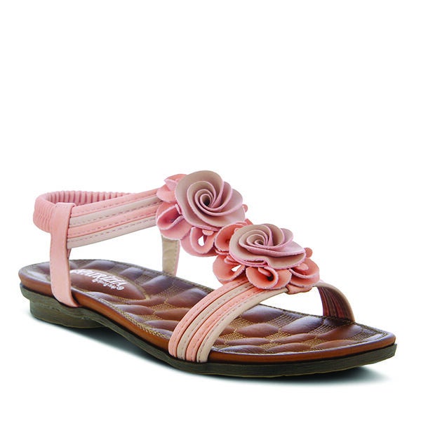 Nectarine T-Strap Thong Sandal, PEACH MULTI, alternate image number 7