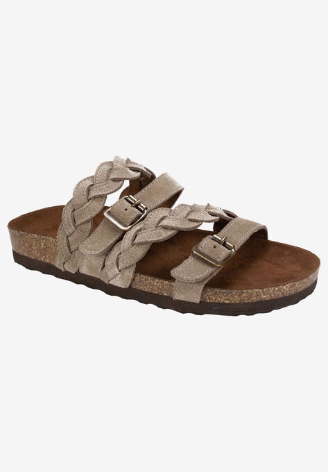 Holland Sandal , LT TAUPE SUEDE, hi-res image number null