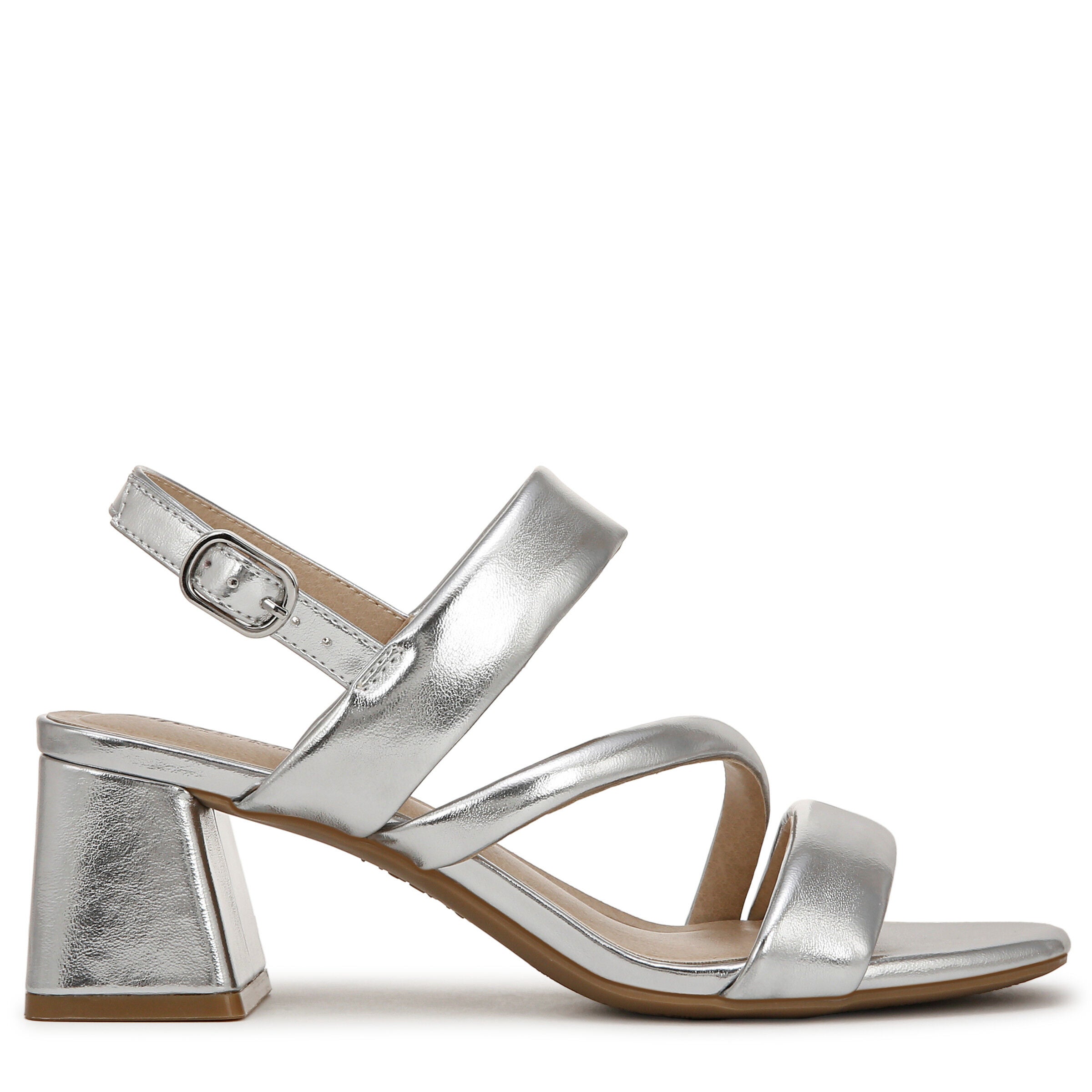 Celia Dress Sandal, SILVER, alternate image number 3