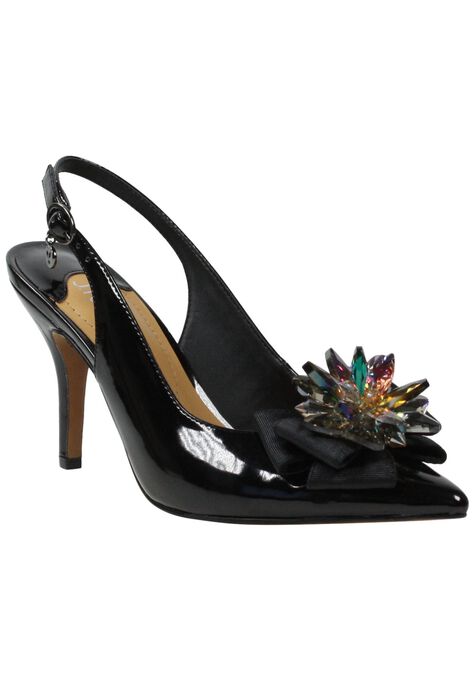 Denyell Pump , BLACK PATENT, hi-res image number null