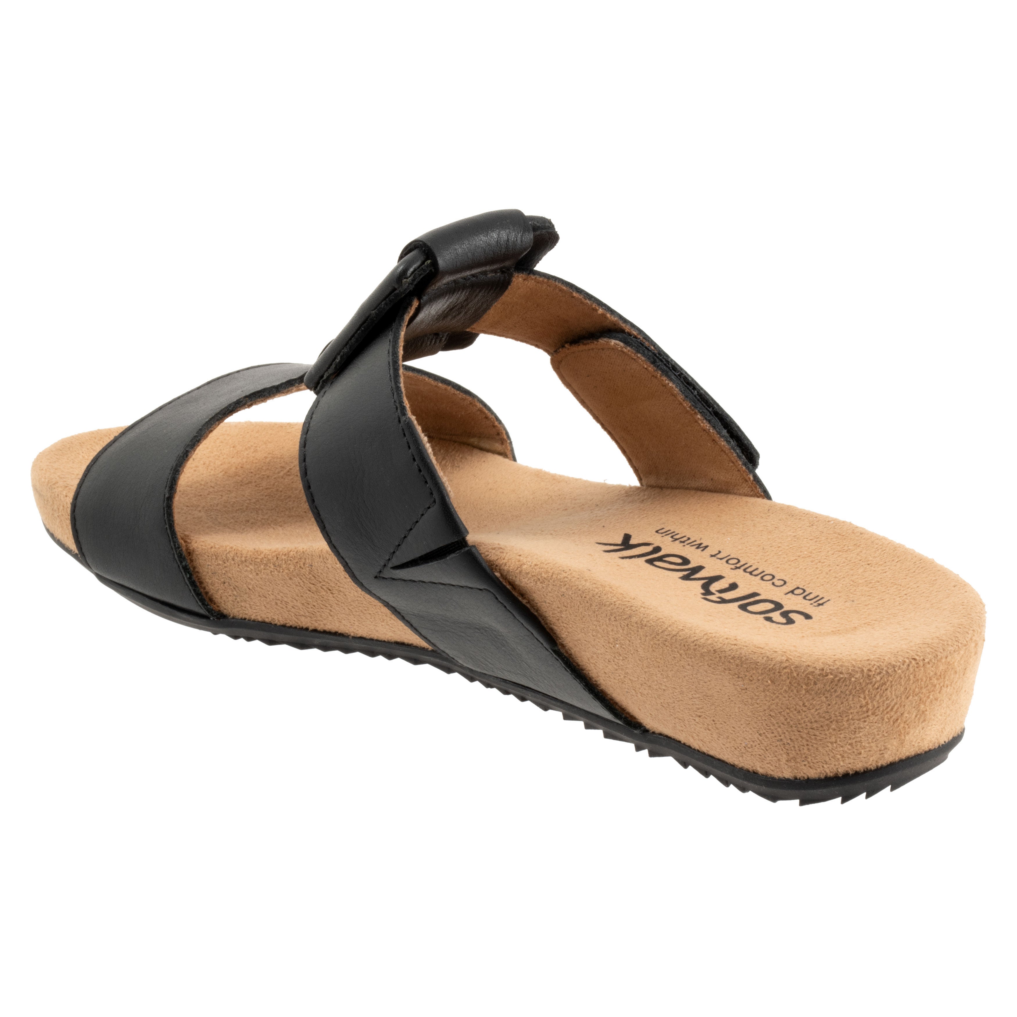 Bexley Sandal, BLACK, on-hover image number 1