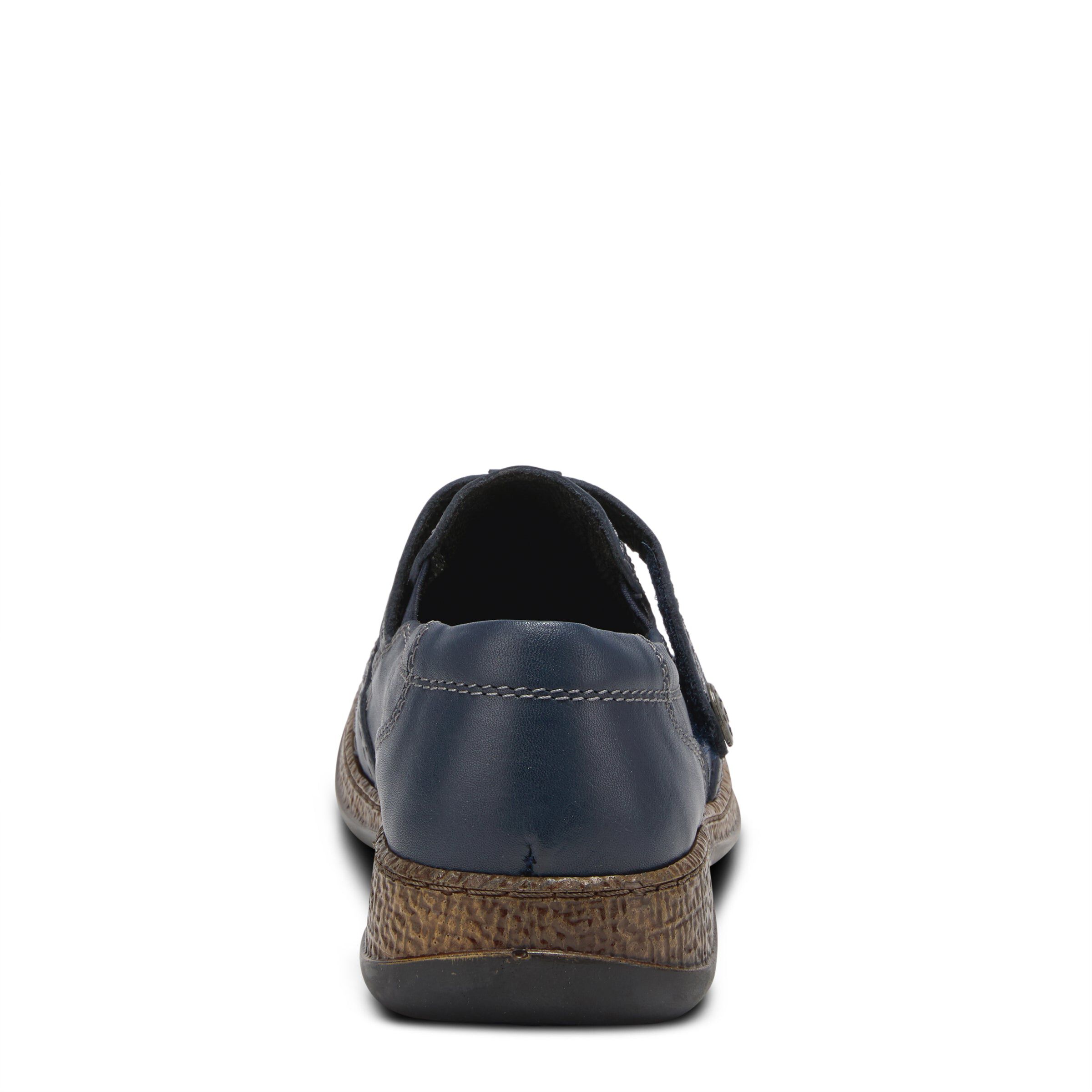 Smolqua Flat Shoes, NAVY, on-hover image number 1