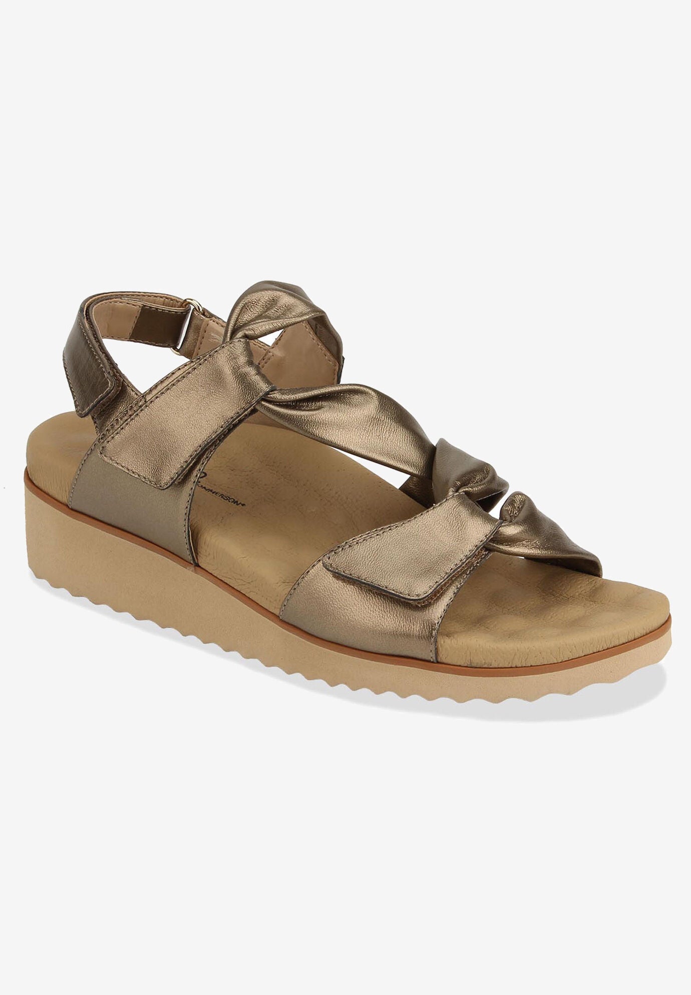 Hillary Sling Back Sandal, BRONZE METALLIC LEATHER, hi-res image number 0