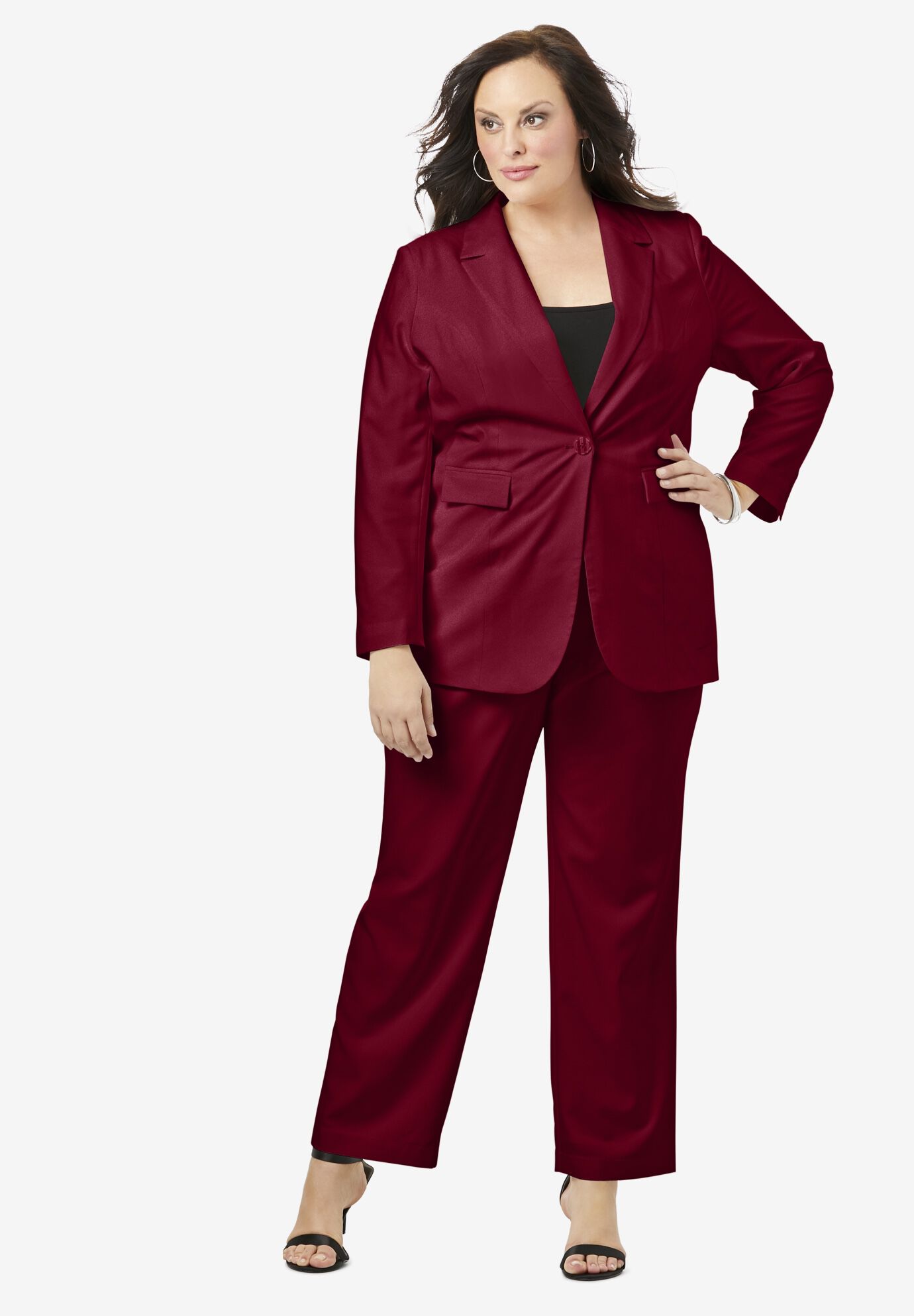 roamans dressy pant suits