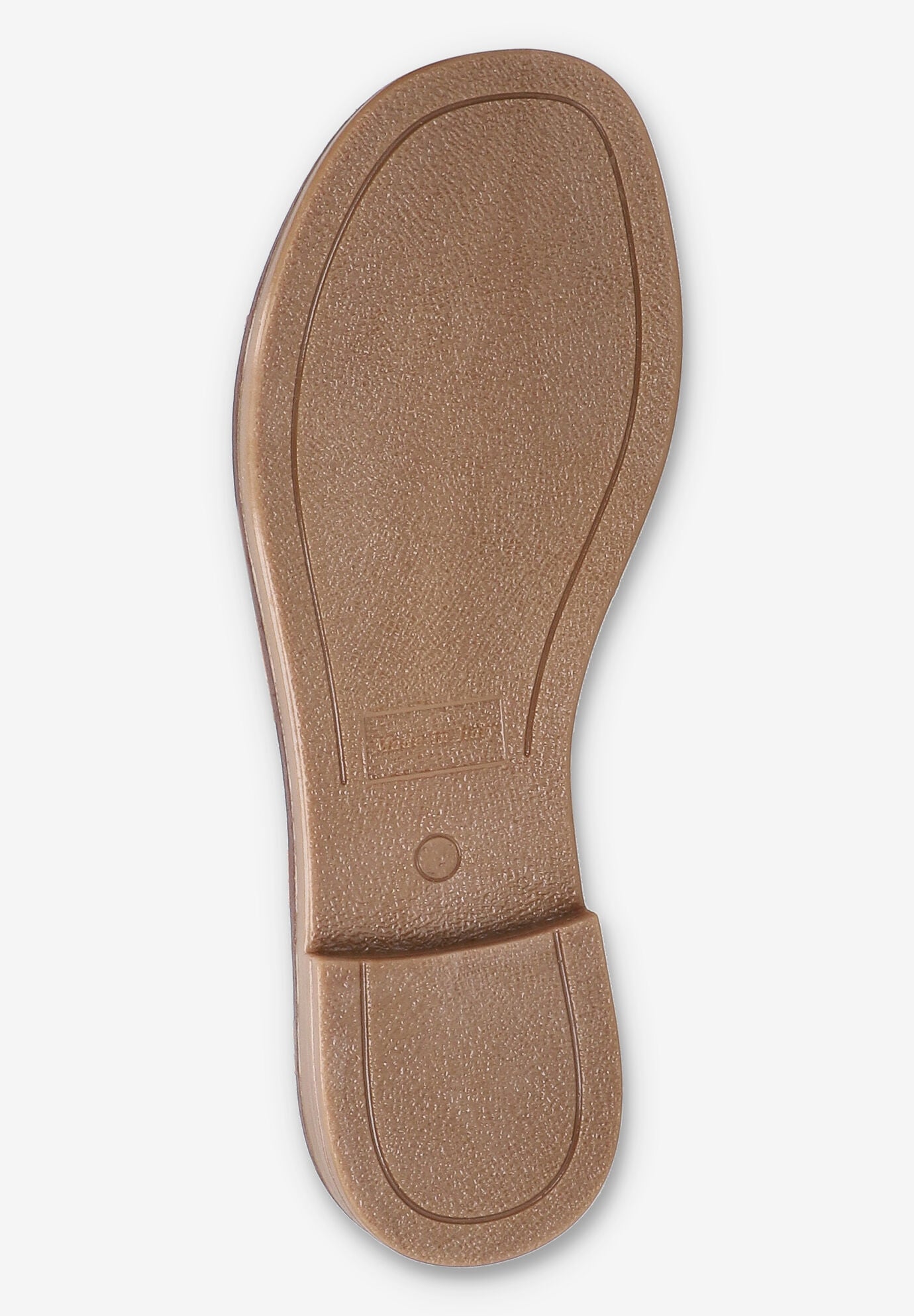 Tya-Italy Flat Sandal, CHAMPAGNE LEATHER, alternate image number 5