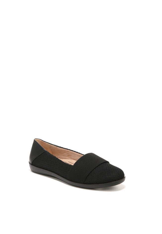 Naomi Flat, BLACK KNIT, hi-res image number null