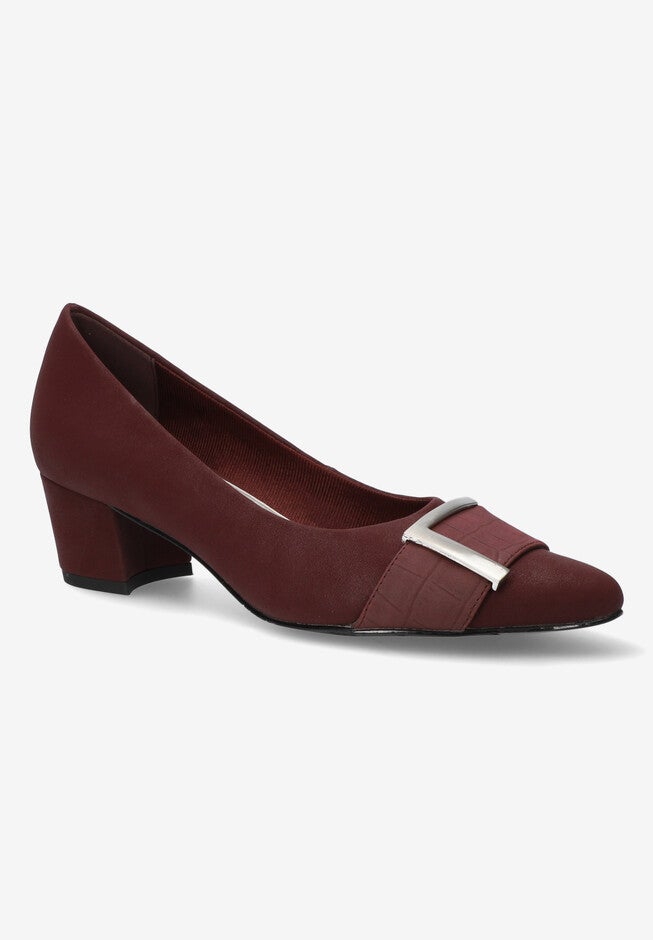 Cariel Pumps, BURGUNDY MATTE, hi-res image number 0
