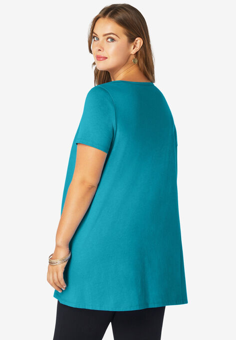 Scoopneck Swing Ultimate Tunic, , on-hover image number null