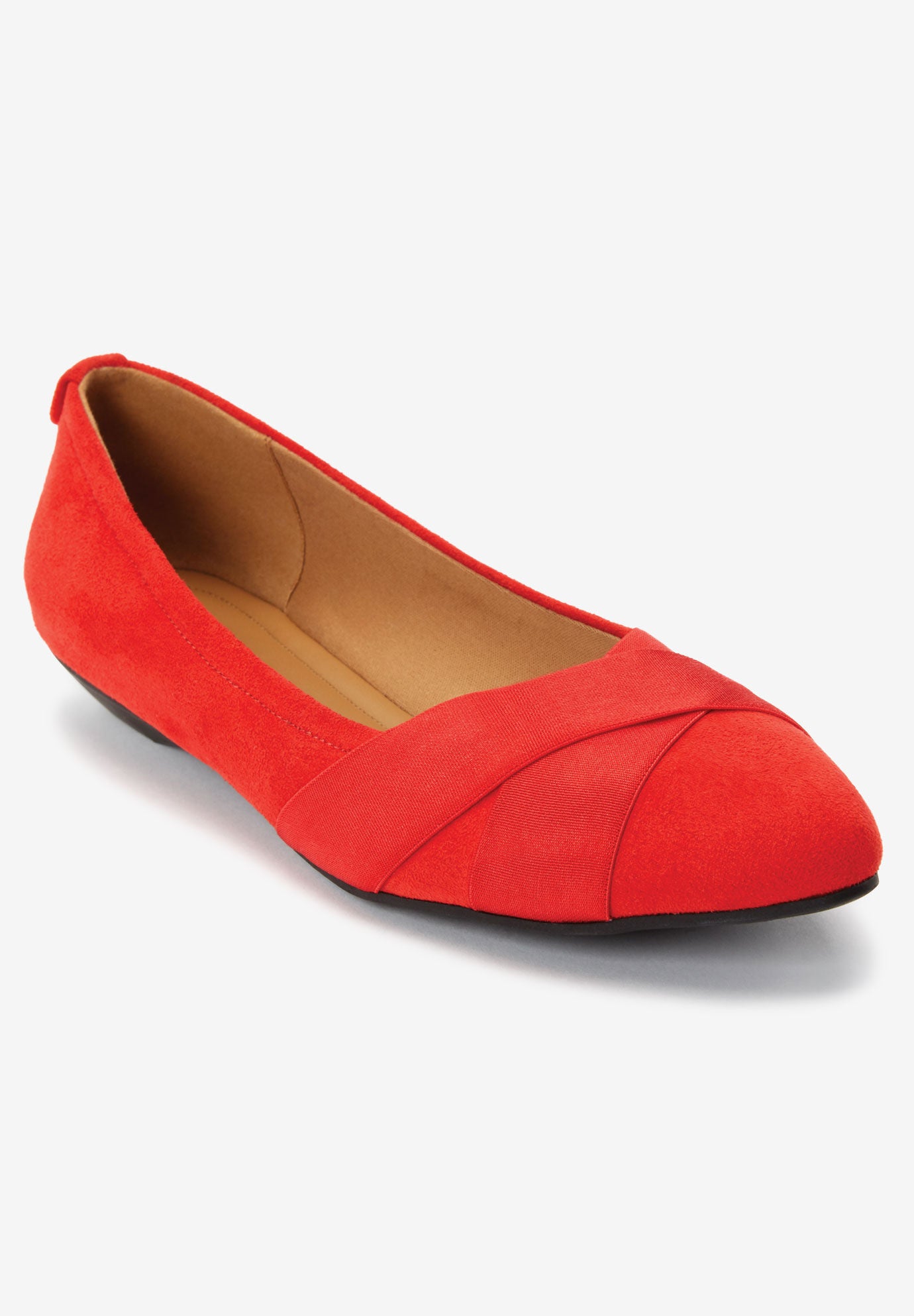 cheap orange flats