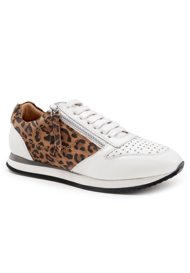 Infinity Sneaker, WHITE TAN CHEETAH, hi-res image number 0