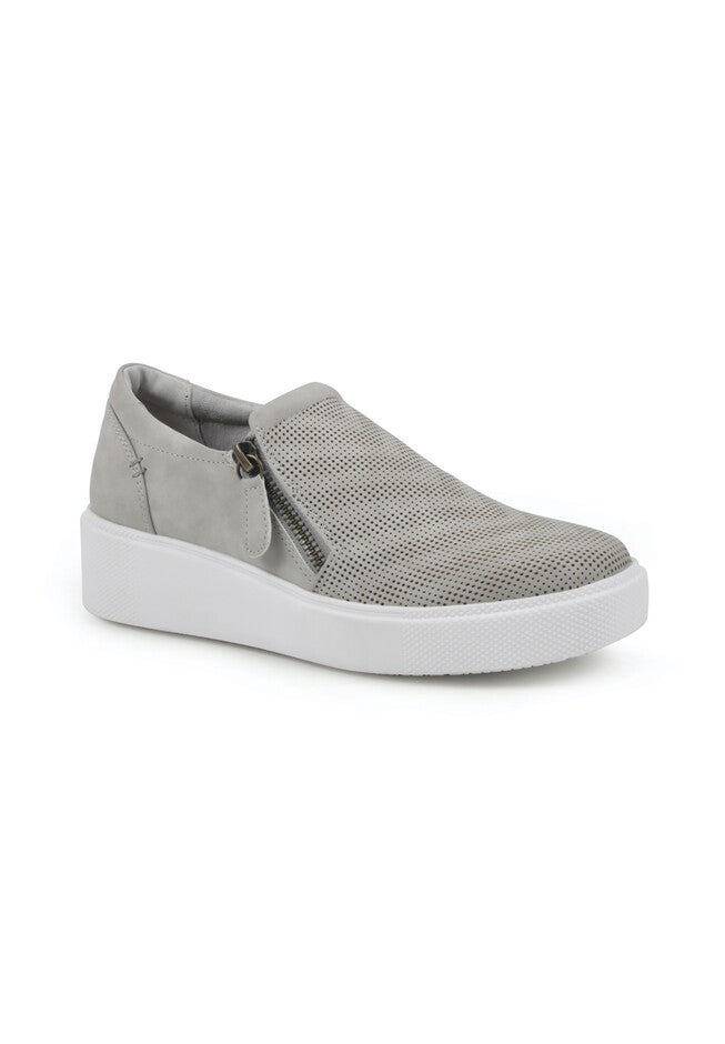 White Mountain Doubly Platform Sneaker, NATURAL SMOOTH, hi-res image number null