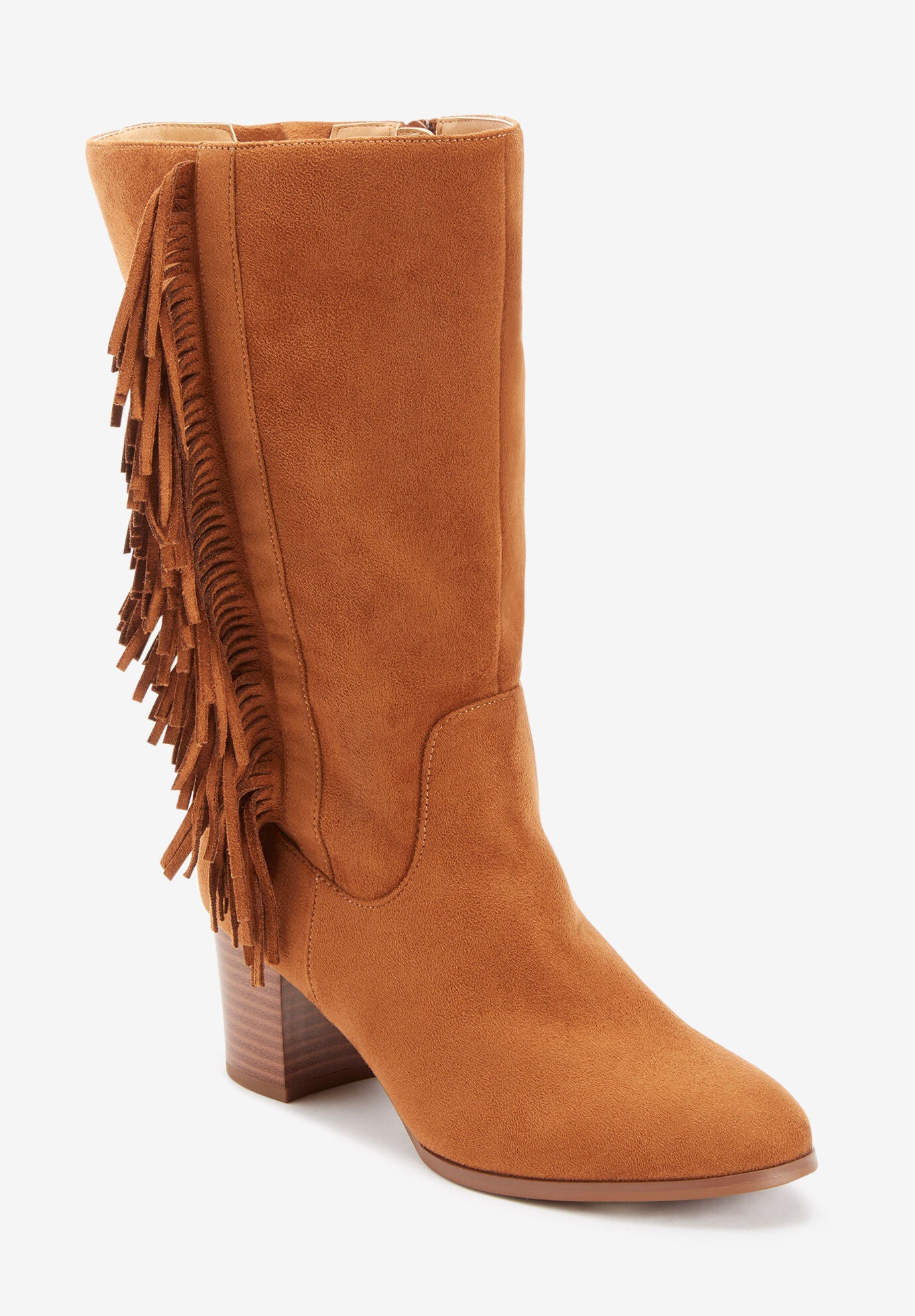 The Hana Wide Calf Boot, COGNAC, hi-res image number 0